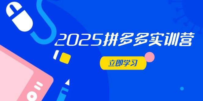 （14531期）2025拼多多实训营：深度剖析运营关键，助力电商人快速提升-旭彭网络资源基地