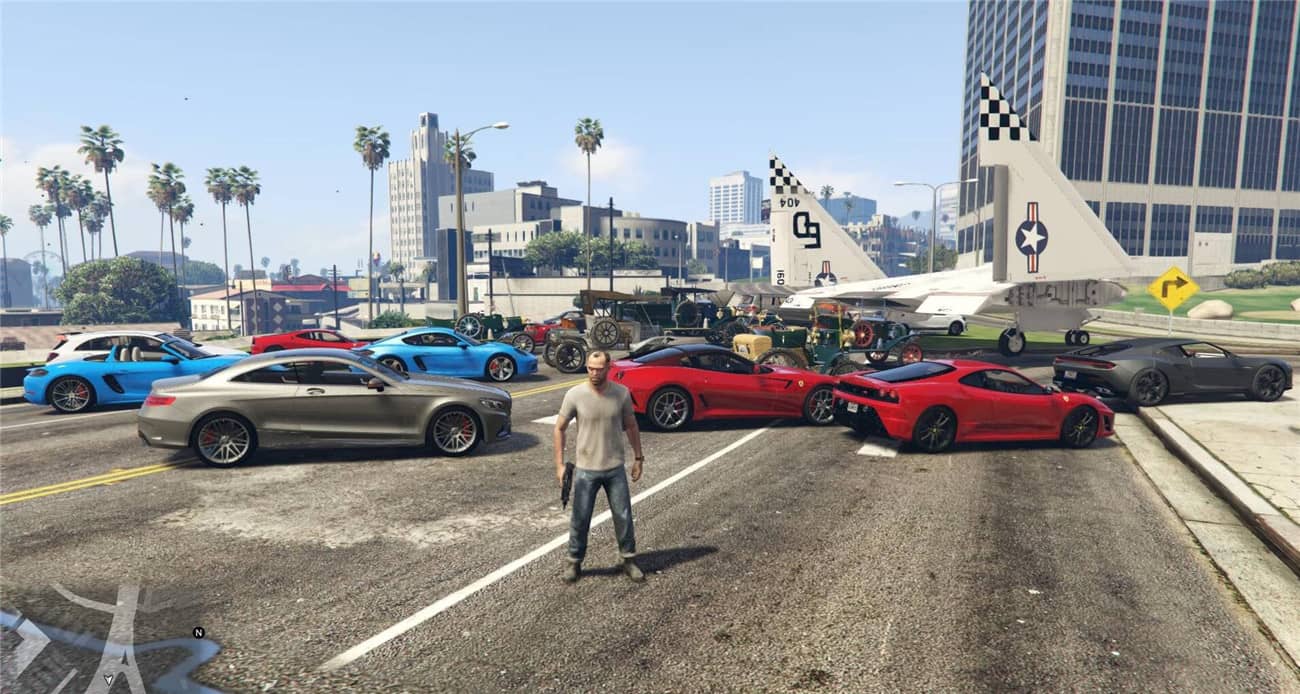 《侠盗猎车手5》MOD可剧情版-旭彭网络资源基地